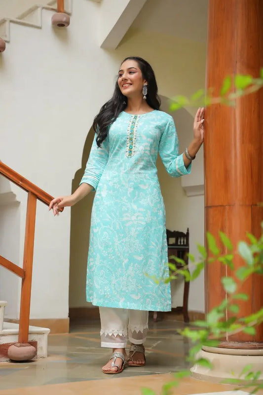 Cotton Straight Kurta