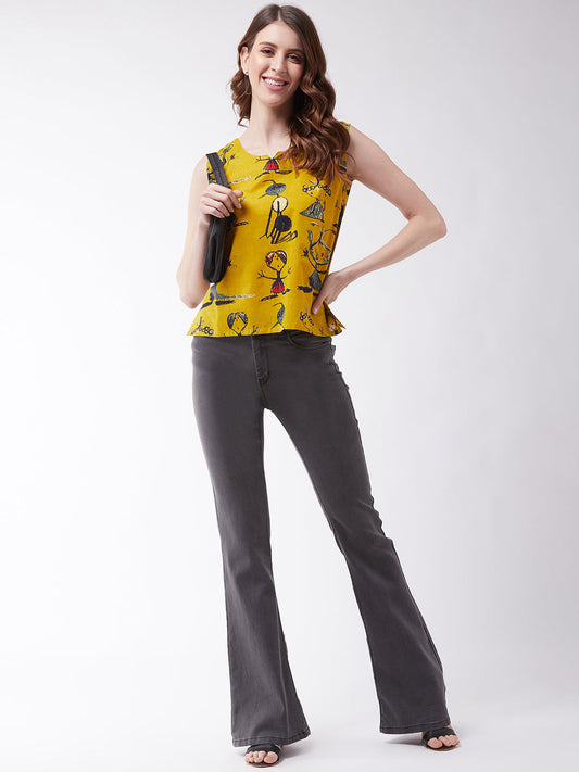 Quirky Sleeveless Top
