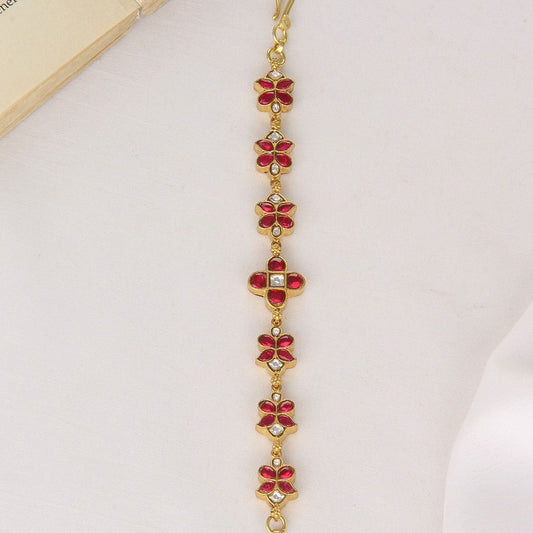 Vidhyasa Kundan Bracelet