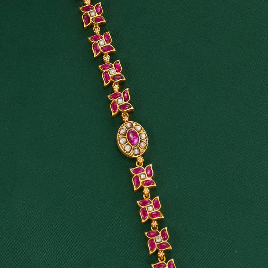 Timeless shine Kundan Bracelet