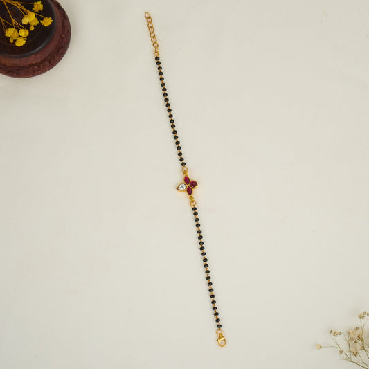 Kshemakarini Kundan Bracelet