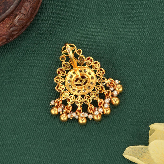 vibrant Navaratna Stone Pendant
