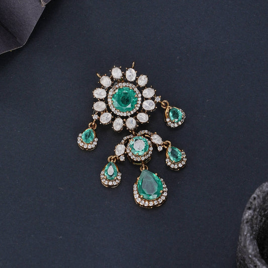 Pranika Victorian Pendant set