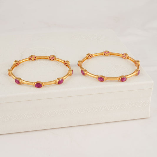 Radhi Stone Pair Bangle