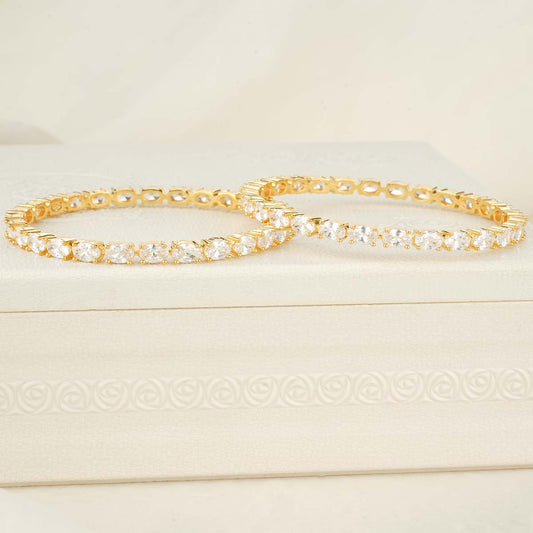 Ravya Stone Pair Bangles