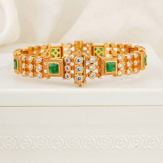 Beautiful Stone Single Bangle