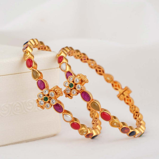 Pramitha Stone Pair Bangles