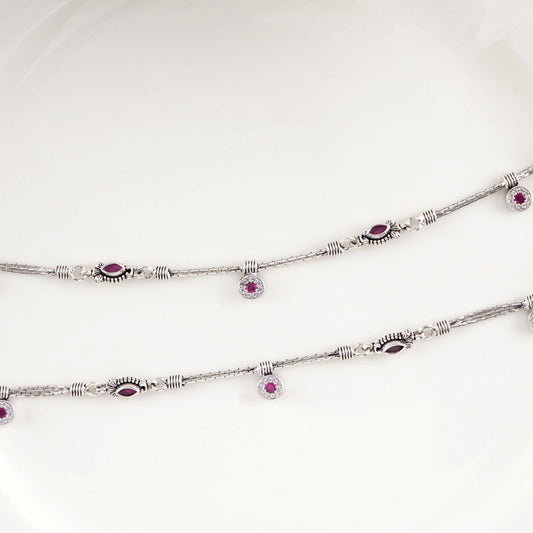 Yalina Anklets