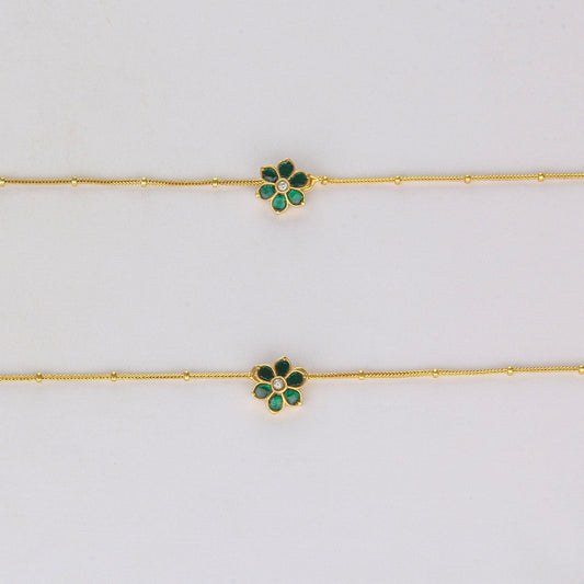 Arika Kundan Anklet