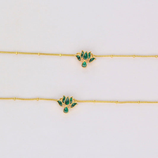 Sharda Kundan Anklet