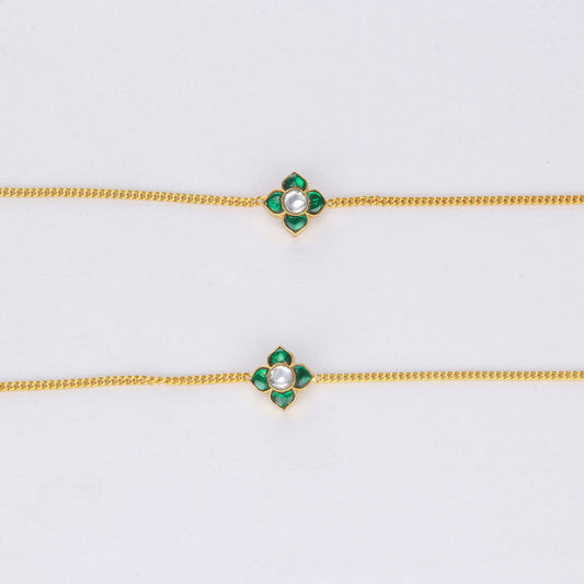 Charvitha Kundan Anklet