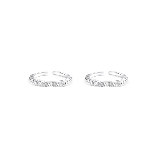 Crystal Toe Ring