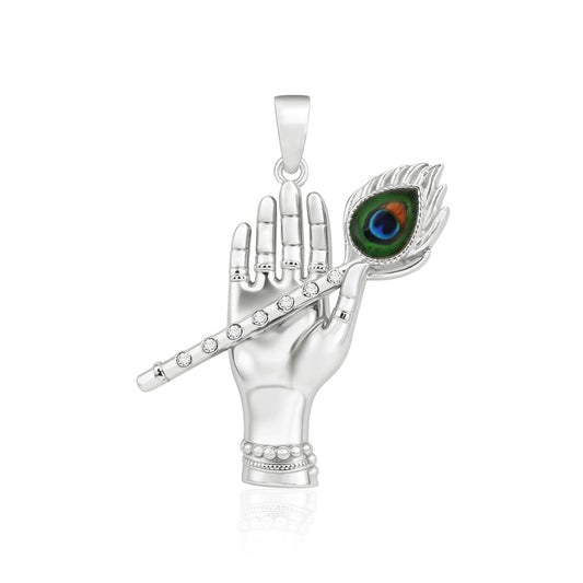 Krishna Hand Flute Pendant