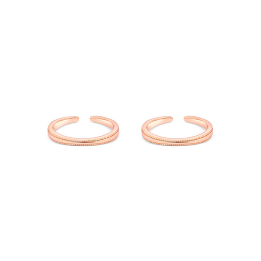 Serene Silver Toe Ring