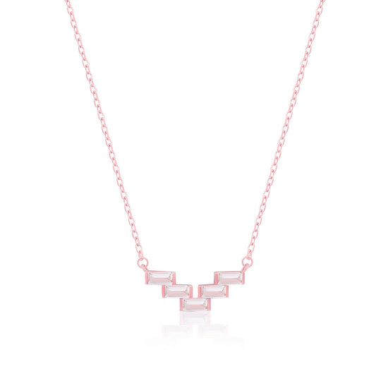 Geometric Stone Necklace