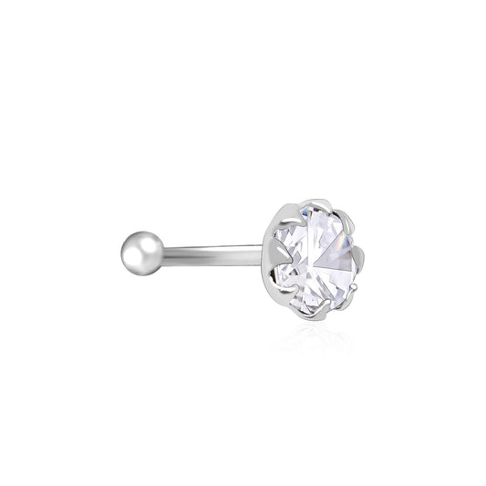 Starlit CZ Nose Pin