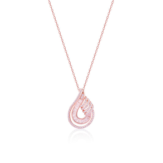 Teardrop Pendant Necklace