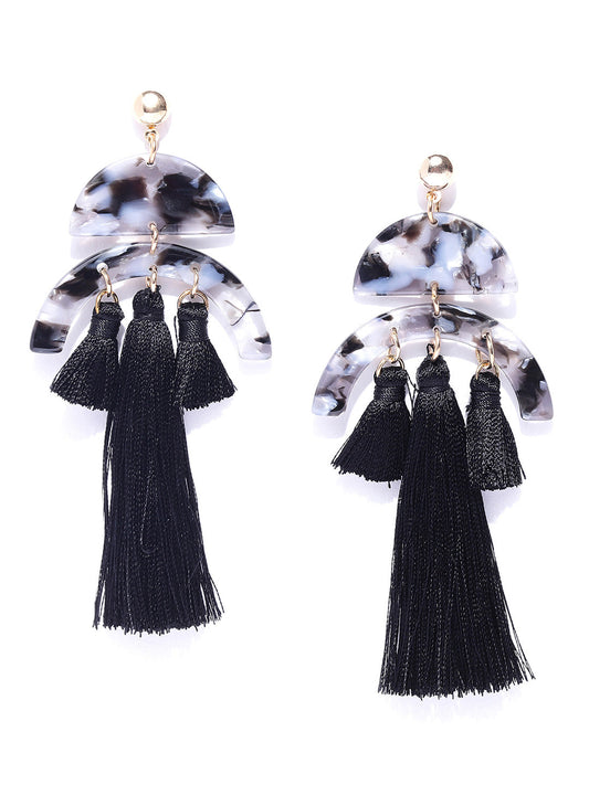 Fashion Acrylic Tassel Earrings