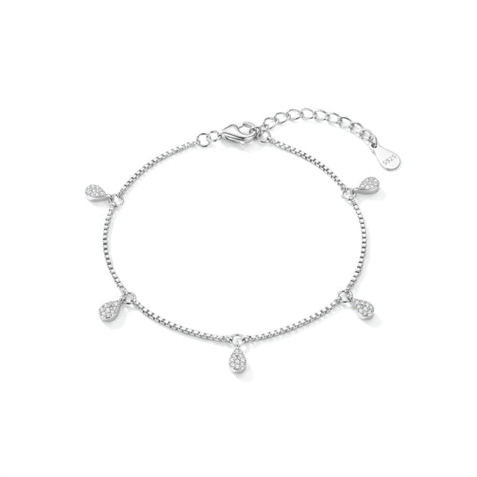 Mini Drop Silver Bracelet