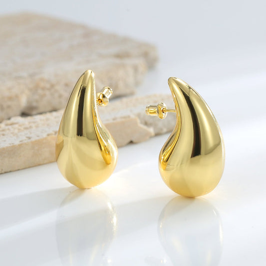 Teardrop Statement Pin Earrings JLT11749