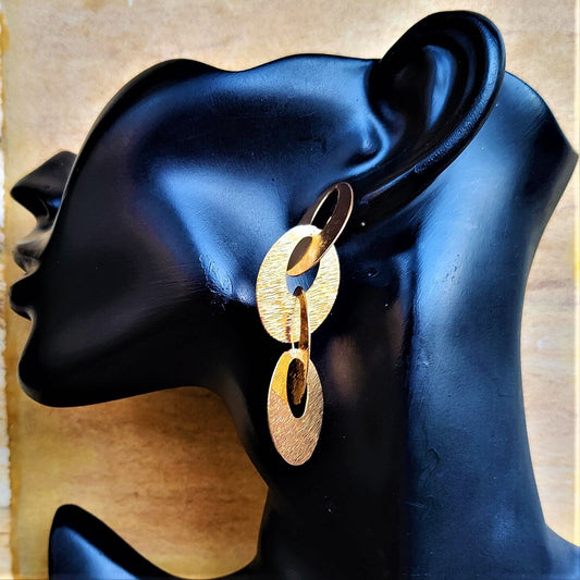 Loop in a Loop Earrings Earrings antitarnish Ear Rings Earrings party Trincket Jewellry Jewelry Jewellery