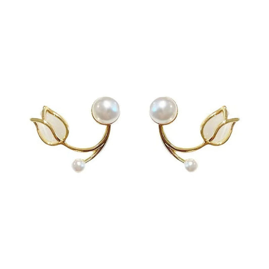 Pearl Bud Pin Earrings JLT12589