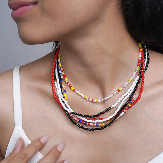 Arethusa Multicolour Necklace Set