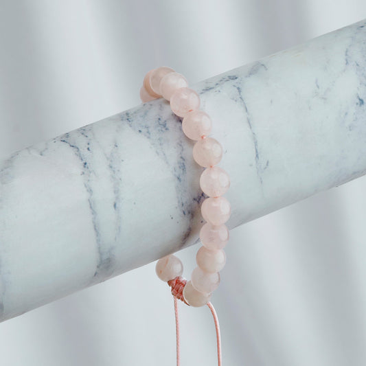 I Bet You Think About Me Pink Beaded Bracelet