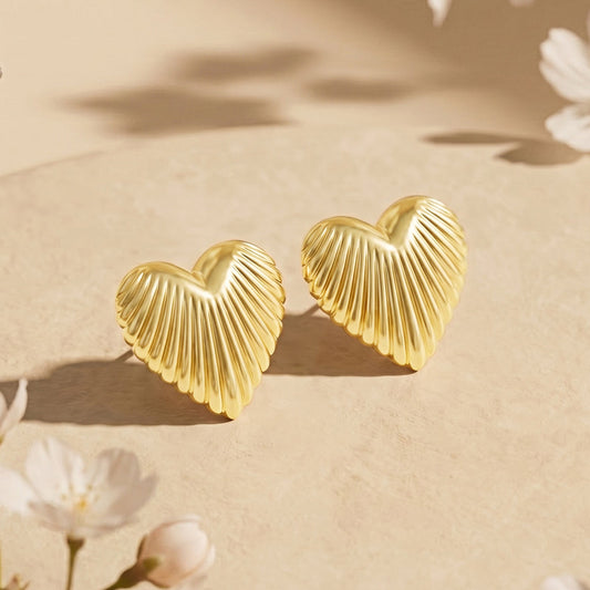 Ryeana Gold Love Earings