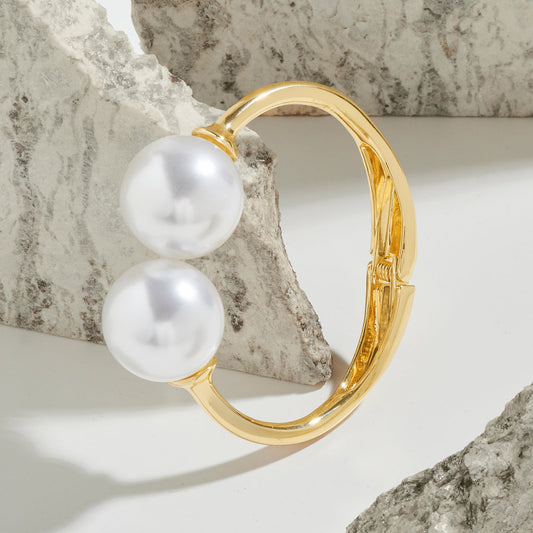 Fairycore Perla Gold Chunky Bracelet