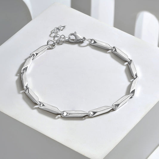 Stravor Link Silver Men's Bracelet