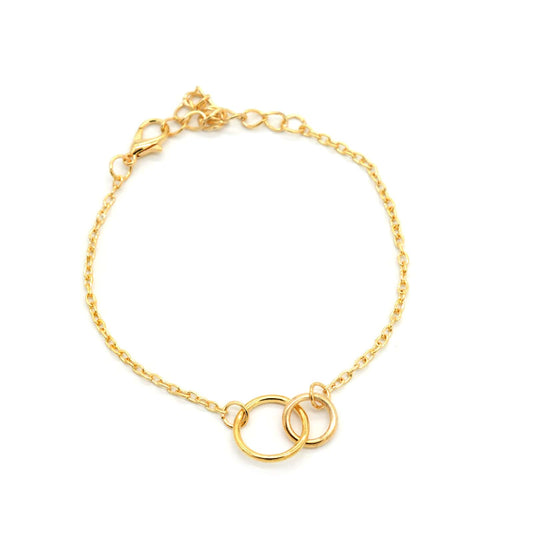 Nomadic Set Of 5 Gold Bracelets - Joker & Witch