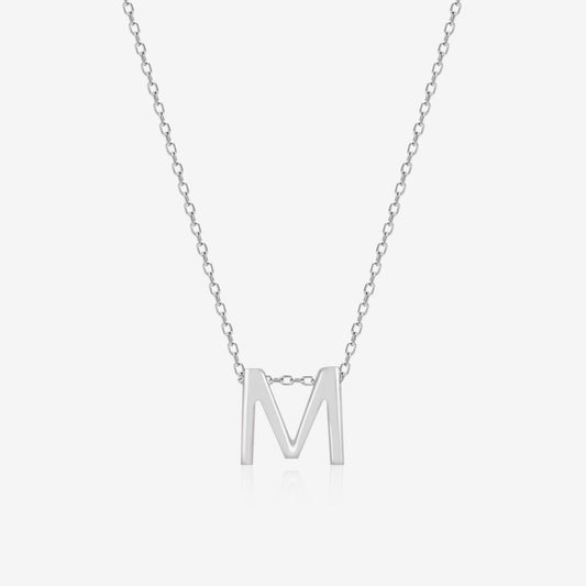 Majestic M Initial Necklace