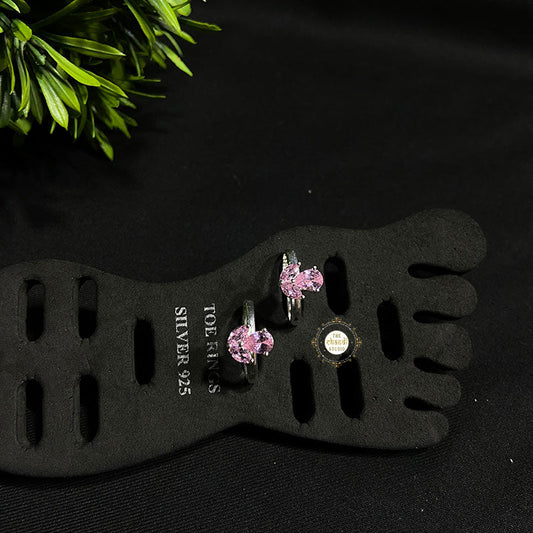 Swarovski Blooming Flower Toe Ring