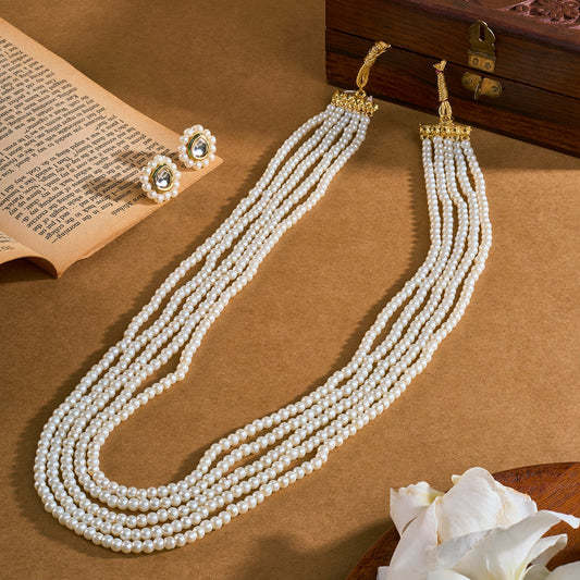 Teejh Surili Pearl Necklace Set
