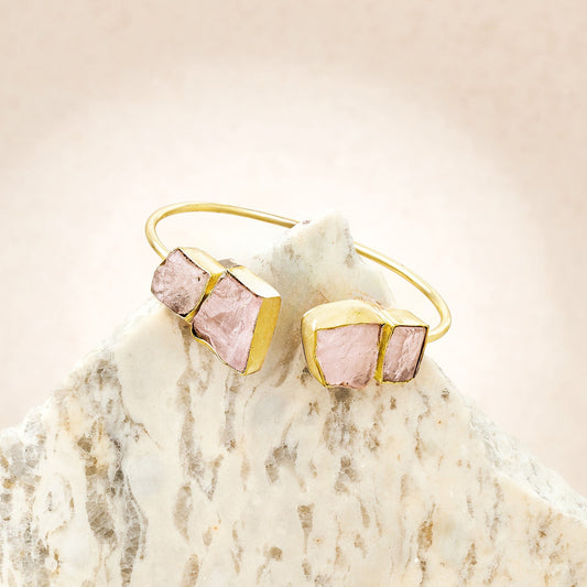 Teejh Vyana Pink Natural Stone Bracelet