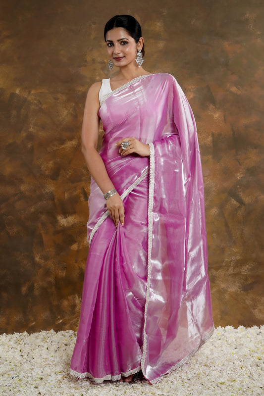 Teejh Paisley Paradise Tissue Saree