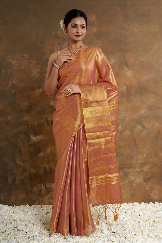 Teejh Gitanjali Tissue Silk Saree