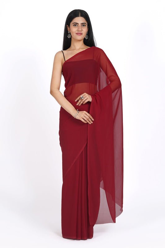 Teejh Savita Georgette Saree