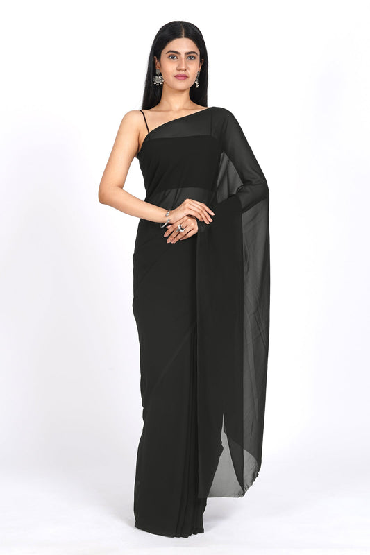 Teejh Savani Georgette Saree