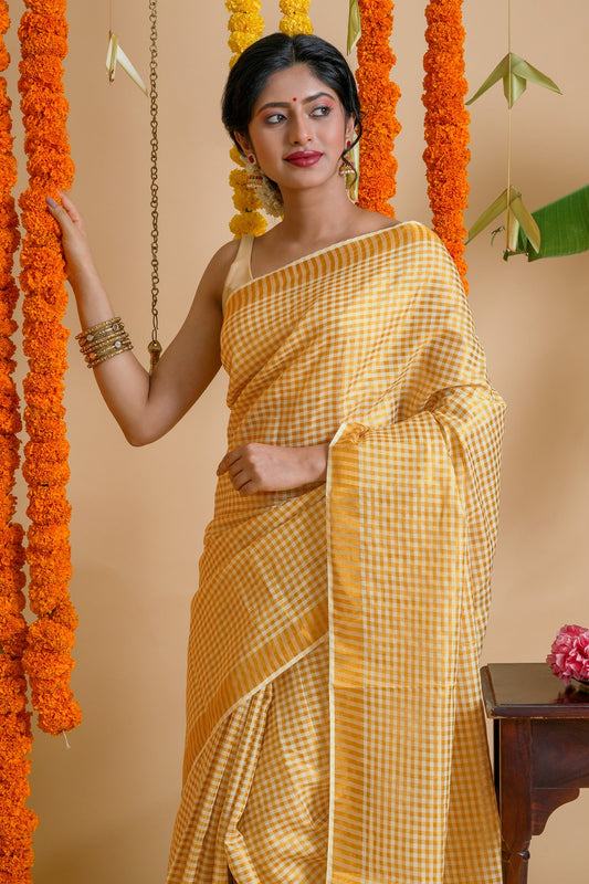 Teejh Kasargod Kerala Tissue Cotton Saree