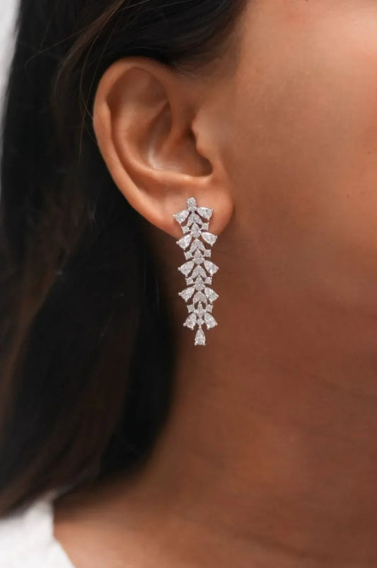 Eloise Mid Sized Diamond Earring