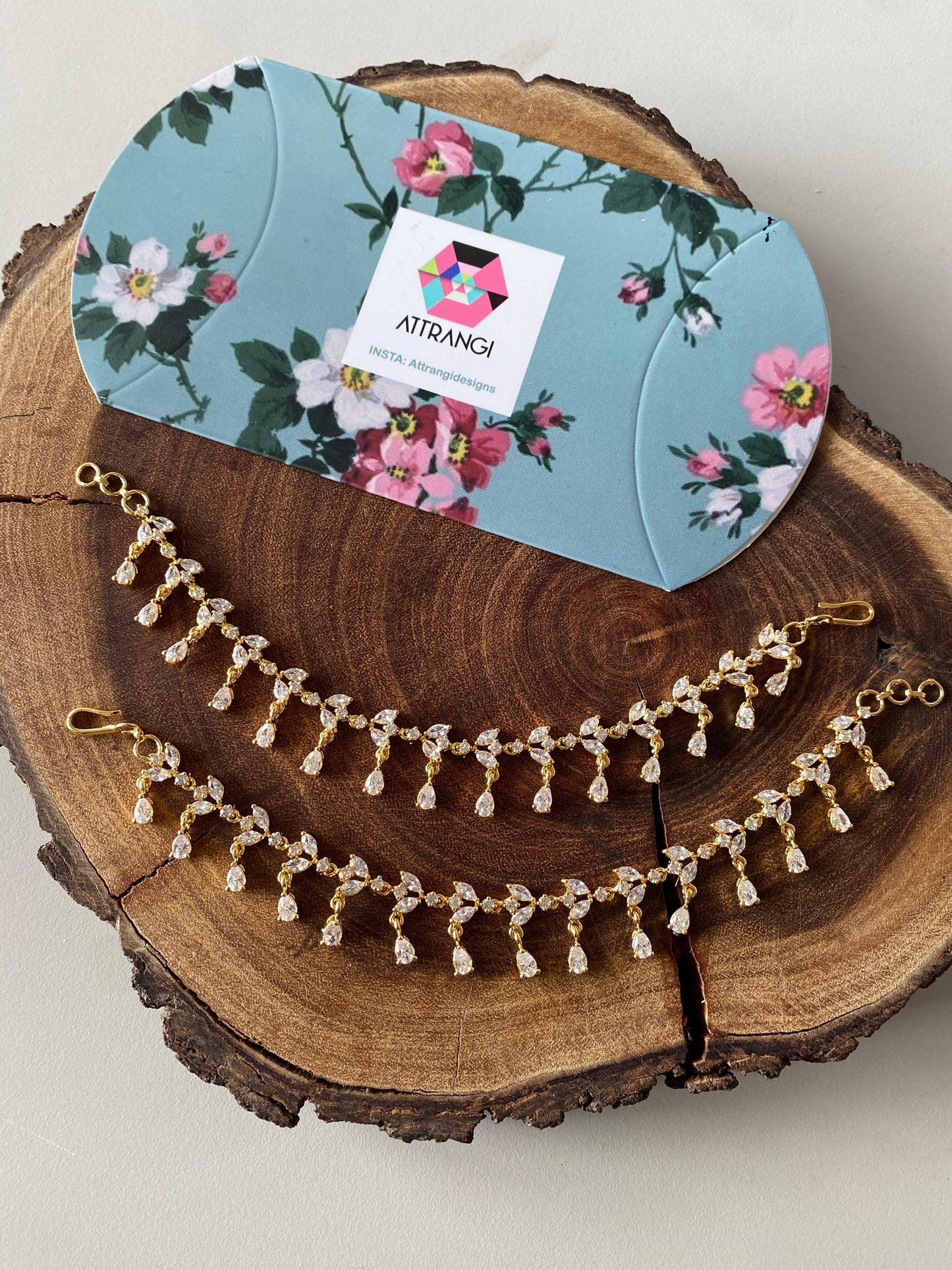 Jhilmil Diamond Mattel | Diamond Hair Chain