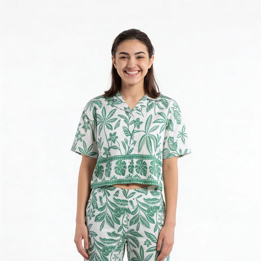 Printed Boxy Fit Shirt