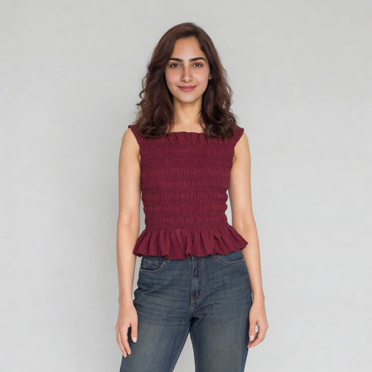 Slim Fit Crop Top