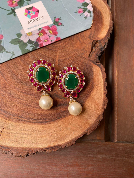 Gulistan Indian Pearl Earrings - Attrangi