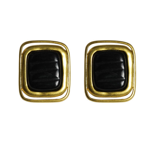 Black Dominion Statement Earring JLT13259
