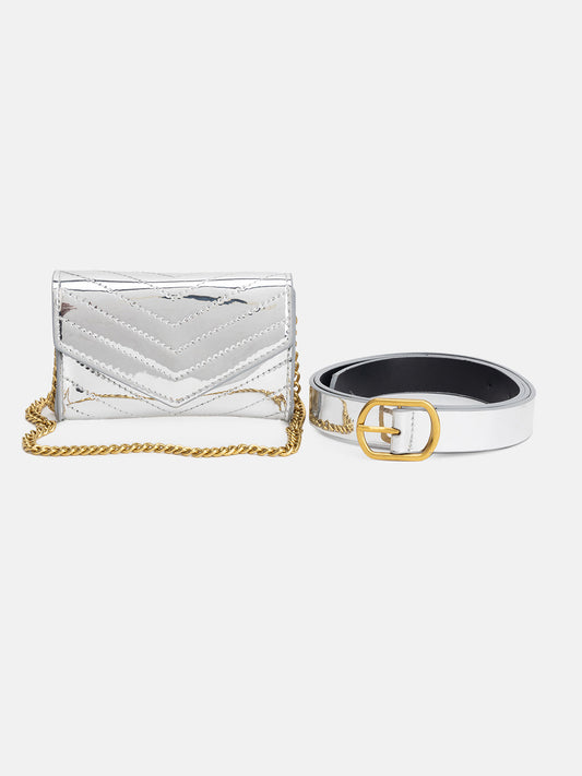 Chain Belt With Mini Bag