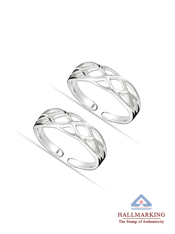 Infinity Celtic Knot Adjustable Toe Ring
