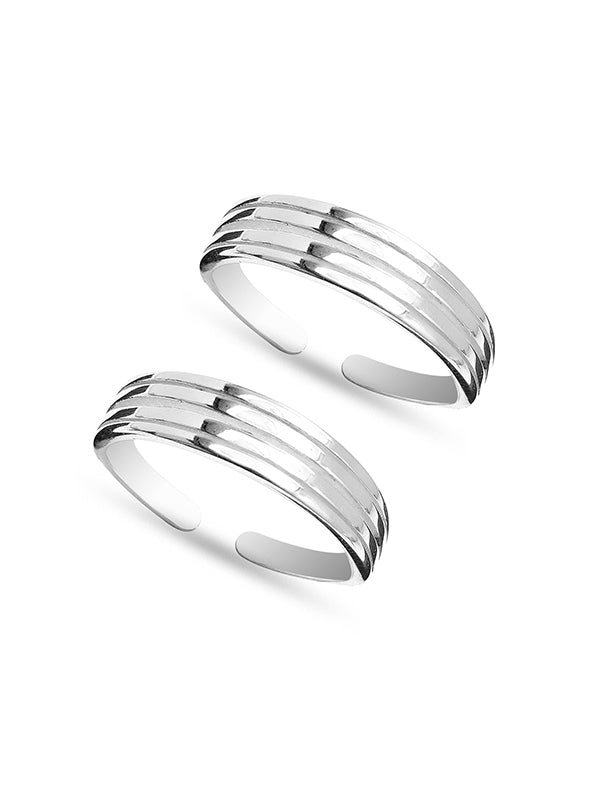 Four-Layer Minimalist Adjustable Toe Ring